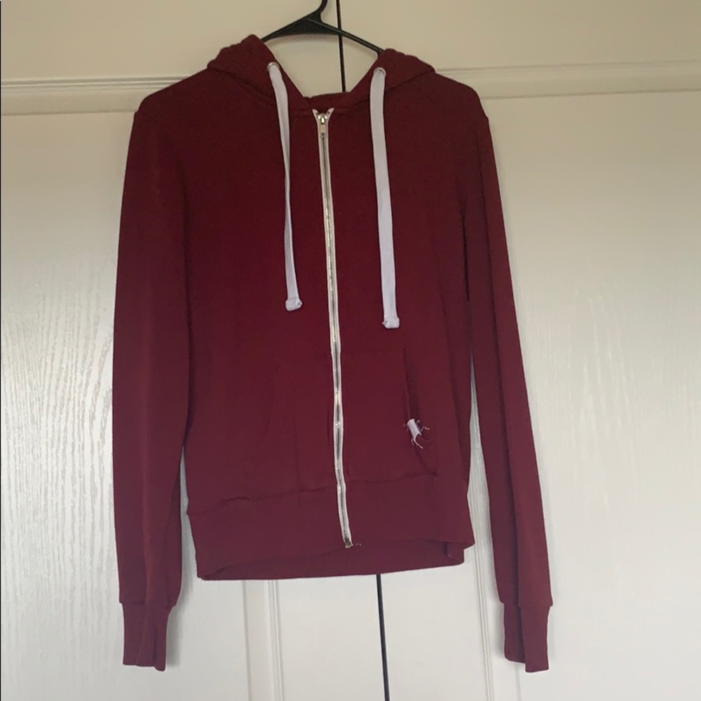 Maroon Comfy Jacket